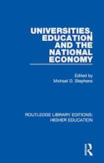 Universities, Education and the National Economy