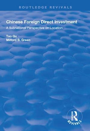 Chinese Foreign Direct Investment