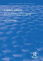 History of Rome from 133 B.C. to 70 A.D. (1904)
