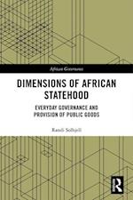 Dimensions of African Statehood