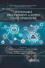 Sustainable Procurement in Supply Chain Operations