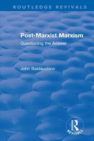 Post-Marxist Marxism