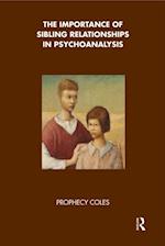Importance of Sibling Relationships in Psychoanalysis