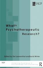 What is Psychotherapeutic Research?