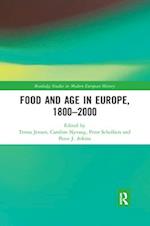 Food and Age in Europe, 1800-2000