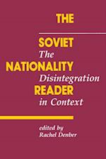 Soviet Nationality Reader