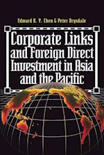 Corporate Links And Foreign Direct Investment In Asia And The Pacific