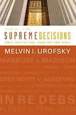 Supreme Decisions, Volume 1
