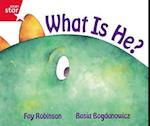 Rigby Star  Guided Reception Red Level:  What is He? Pupil Book (single)