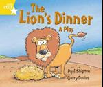 Rigby Star Guided 1 Yellow Level: The Lion's Dinner, A Play Pupil Book (single)