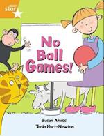 Rigby Star Guided: No Ball Games Orange LEvel Pupil Book (Single)