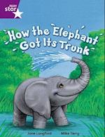 Rigby Star Independent Year 2 Purple Fiction How The Elephant Got Its Trunk Single