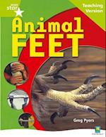 Rigby Star Non-fiction Guided Reading Green Level: Animal Feet Teaching Version