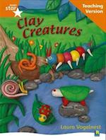Rigby Star Non-fiction Guided Reading Orange Level: Clay Creatures Teaching Version