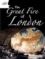 Rigby Star Guided Quest White: The Great Fire Of London Pupil Book (Single)