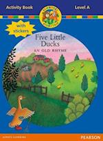 Jamboree Storytime Level A: Five Little Ducks Activity Book with Stickers