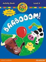 Jamboree Storytime Level A: Baabooom Activity Book with Stickers
