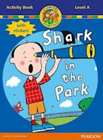 Jamboree Storytime Level A: Shark in the Park Activity Book with Stickers