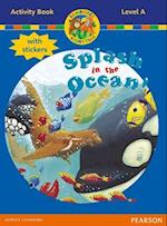 Jamboree Storytime Level A: Splash in the Ocean Activity Book with Stickers