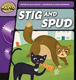 Rapid Phonics Step 1: Stig and Spud (Fiction)