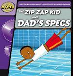 Rapid Phonics Step 1: The Zip Zap Kid and Dad's Specs (Fiction)