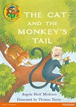 Jamboree Storytime Level B: The Cat and the Monkey's Tail Little Book
