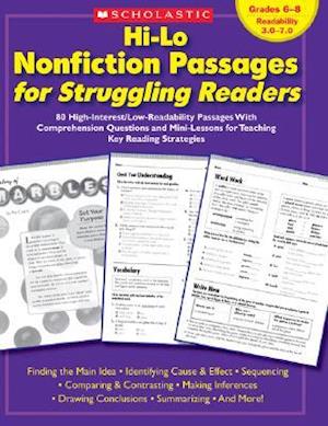 Hi-Lo Nonfiction Passages for Struggling Readers