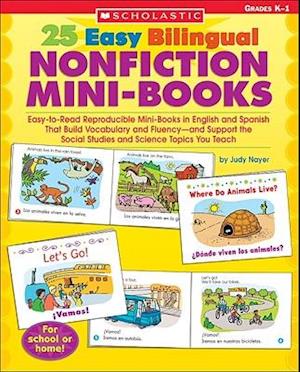 25 Easy Bilingual Nonfiction Mini-Books