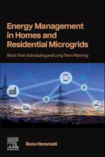 Energy Management in Homes and Residential Microgrids