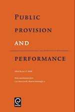 Public Provision and Performance
