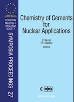 Chemistry of Cements for Nuclear Applications
