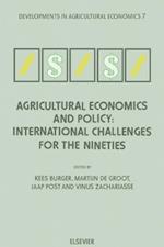 Agricultural Economics and Policy: International Challenges for the Nineties