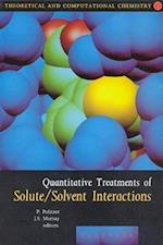 Quantitative Treatments of Solute/Solvent Interactions