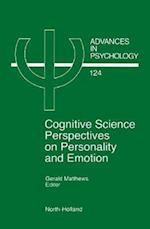 Cognitive Science Perspectives on Personality and Emotion