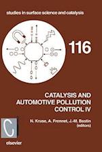 Catalysis and Automotive Pollution Control IV