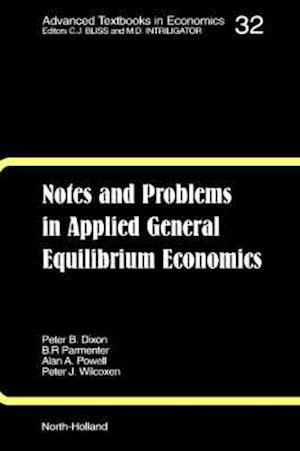 Notes and Problems in Applied General Equilibrium Economics