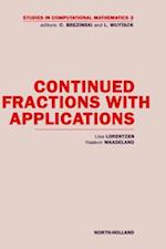 Continued Fractions with Applications