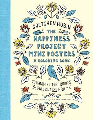 The Happiness Project Mini Posters: A Coloring Book