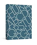 House Industries Indigo Linen Journal