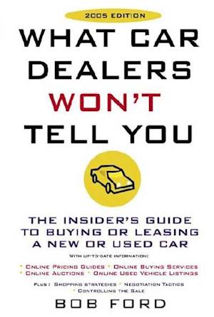 What Car Dealers Won't Tell You (2005 Edition)