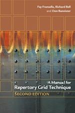 Manual for Repertory Grid Technique