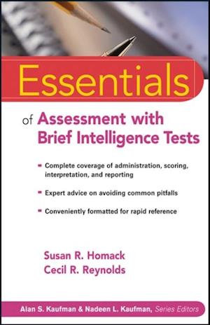 Essentials of Assessment with Brief Intelligence Tests