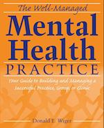 The Well-Managed Mental Health Practice