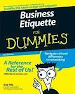 Business Etiquette For Dummies 2e