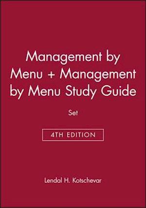 Management by Menu, 4th Edition + Management by Menu Sg Set