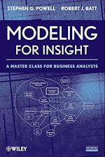 Modeling for Insight