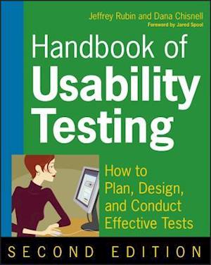 Handbook of Usability Testing – How to Plan, Design, and Conduct Effective Tests 2e