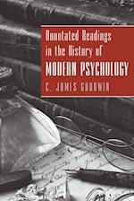 Annotated Readings in the History of Modern Psychology