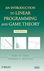 Introduction to Linear Programming and Game Theory  3e