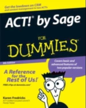 ACT! by Sage For Dummies